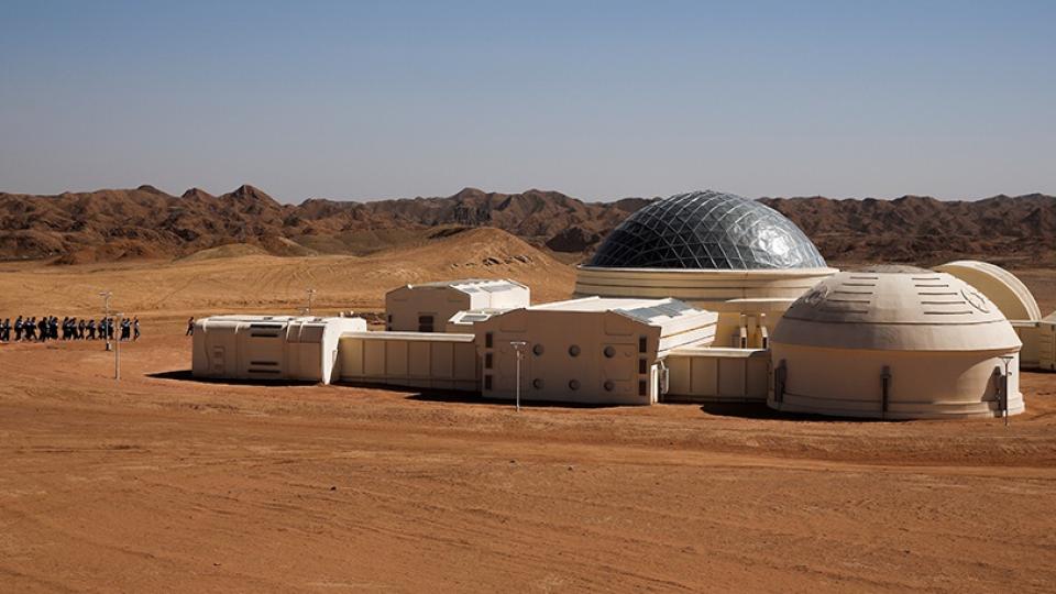 Искате да посетите марсианска база? Трябва само да отскочите до пустинята Гоби