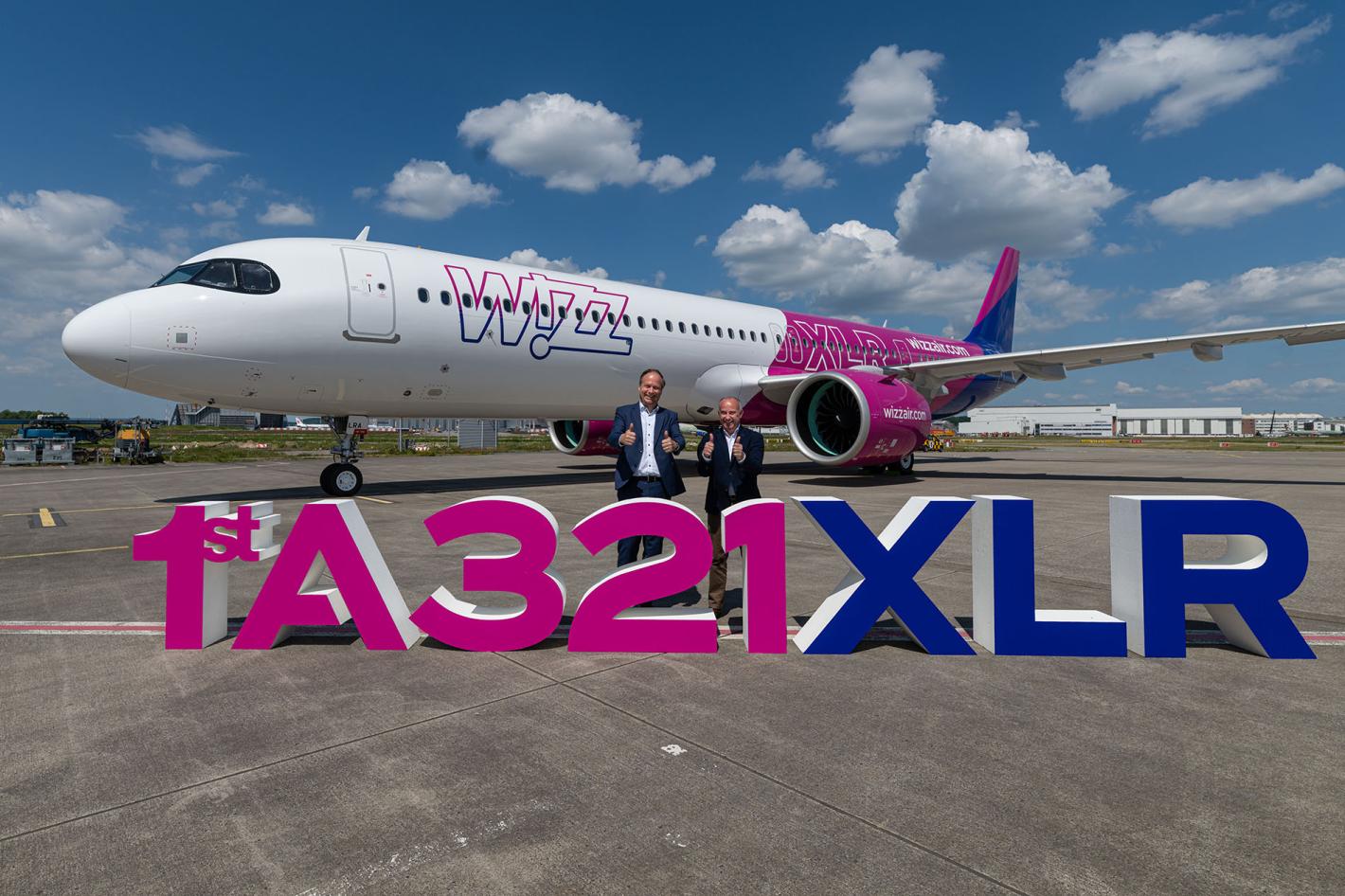 Wizz Air представи първия си самолет Airbus A321XLR – начало на нова ера за интерконтиненталните нискотарифни полети