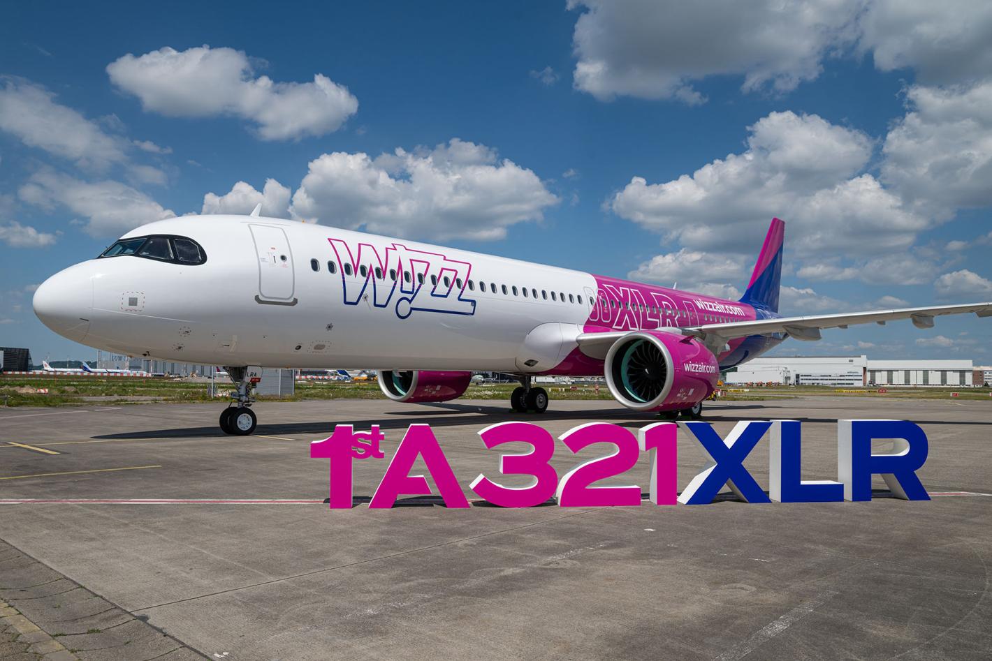 Wizz Air представи първия си самолет Airbus A321XLR – начало на нова ера за интерконтиненталните нискотарифни полети