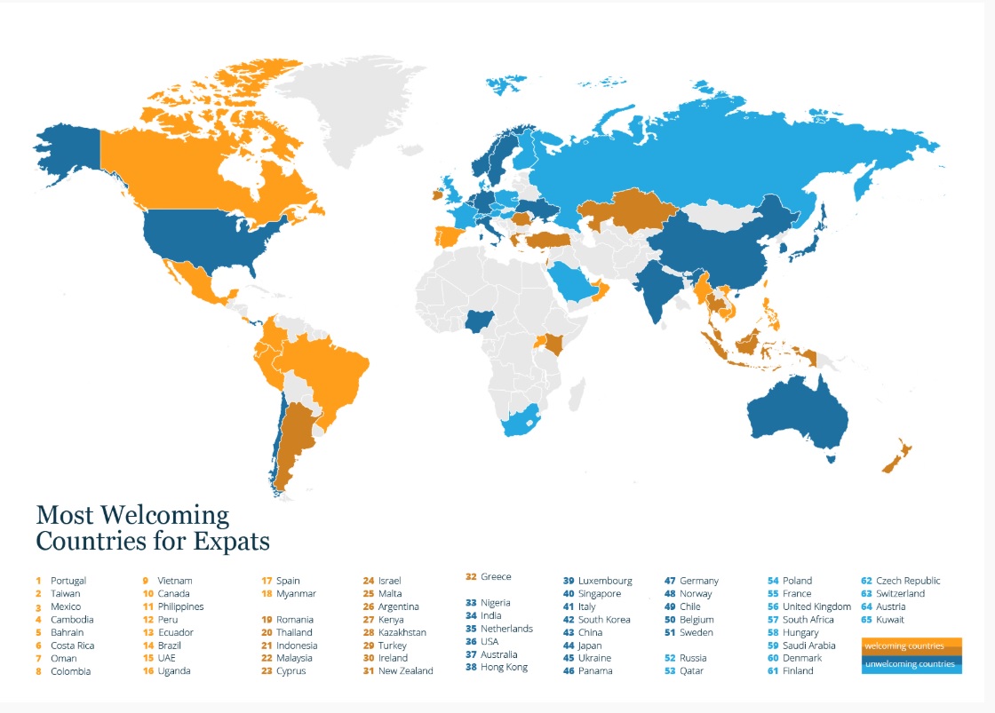 Страните, които са най-дружелюбни към емигрантите, има изненади