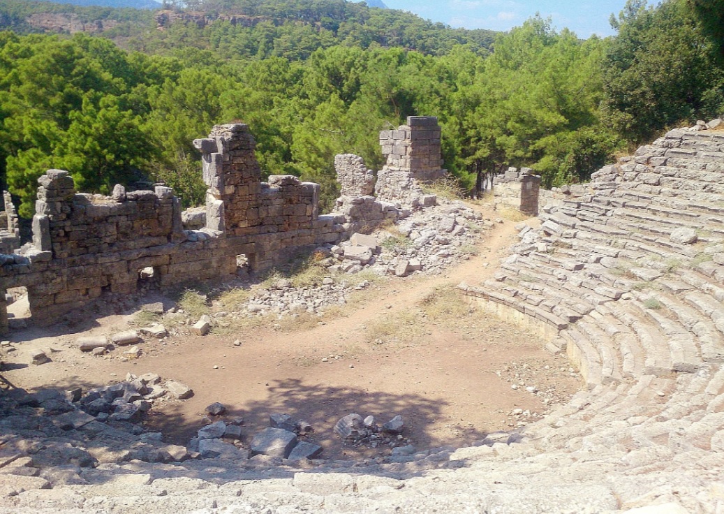 Фазелис се счита за най-старият град в Турция