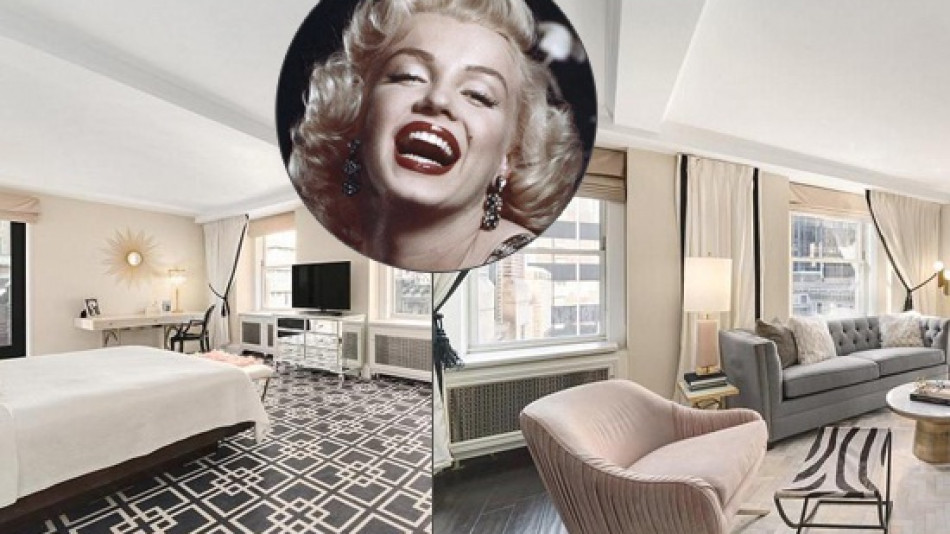 Да живееш като Мерилин Монро! Този хотел в Манхатън предлага една нощ в стаята на актрисата, а цената...