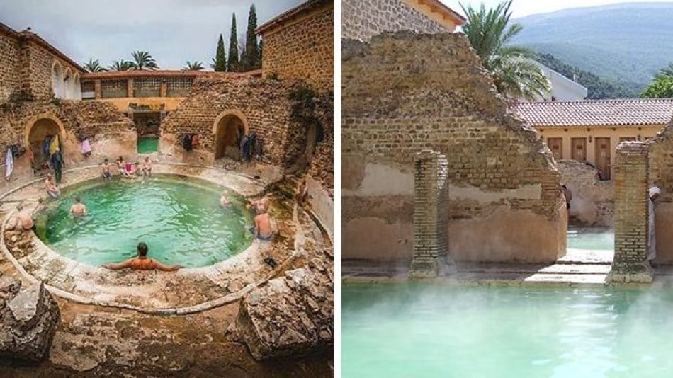 Тази римска баня е на повече от 2000 години и още работи