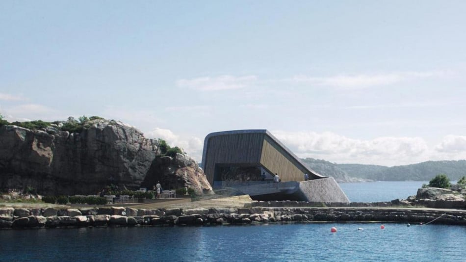 В Норвегия откриха първия в Европа подводен ресторант, видът му ще ви остави без дъх