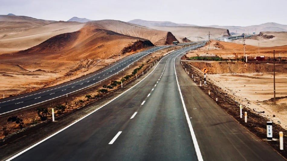Най-дългото шосе е повече километри от Екватора
