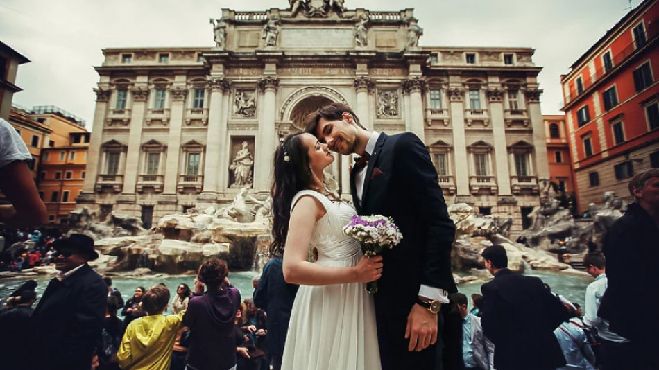 Италия плаща до 2000 евро на двойки, за да сключат брак в Рим - ето какви са условията