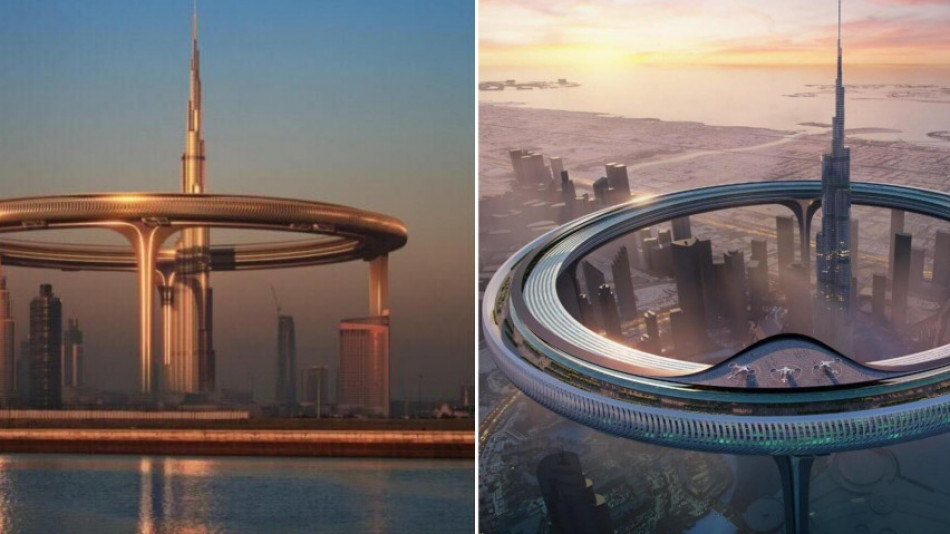Чудо на архитектурата в Дубай: Ето как би изглеждал "кварталът" около най-високия небостъргач в света