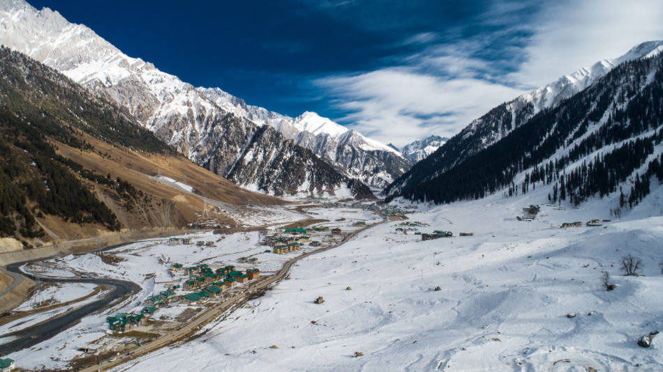 Това е един от най-високите ски курорти в света - и няма сняг
