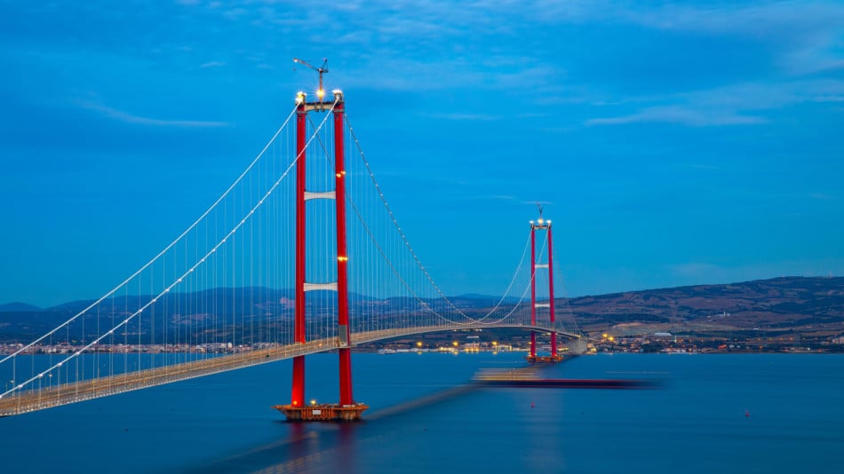 Знаете ли кой е най-дългият висящ мост в света