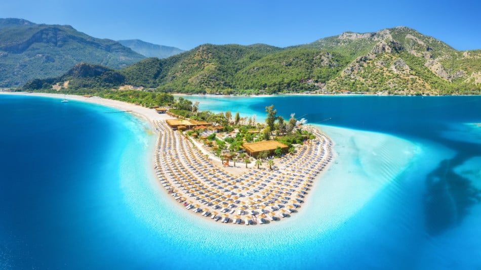 Прелест! Един от най-красивите плажове в Турция